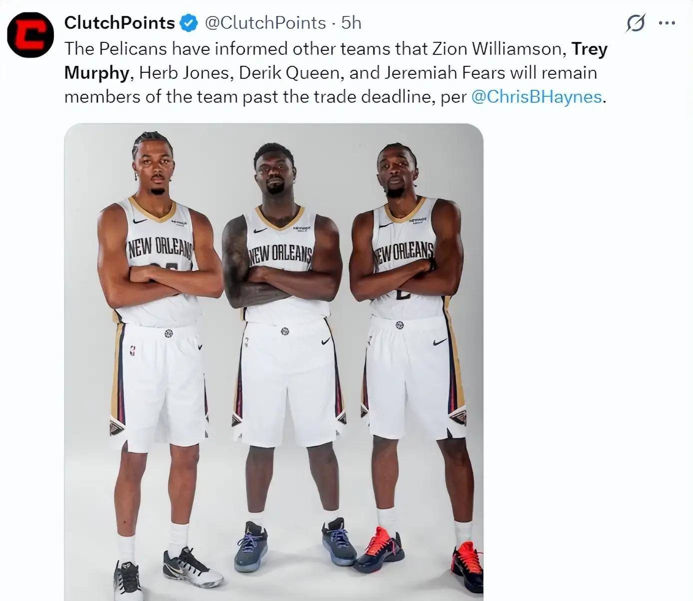 英雄联盟-关于NBA总决赛赛程吃紧，新奥尔良鹈鹕赛后内部沟通，更衣室稳定，球队文化再被提及的信息